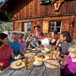 Hütten Wanderung im Pitztal